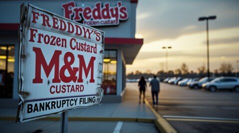 Freddy's Frozen Custard Franchisee M&M Custard Filed for Bankruptcy