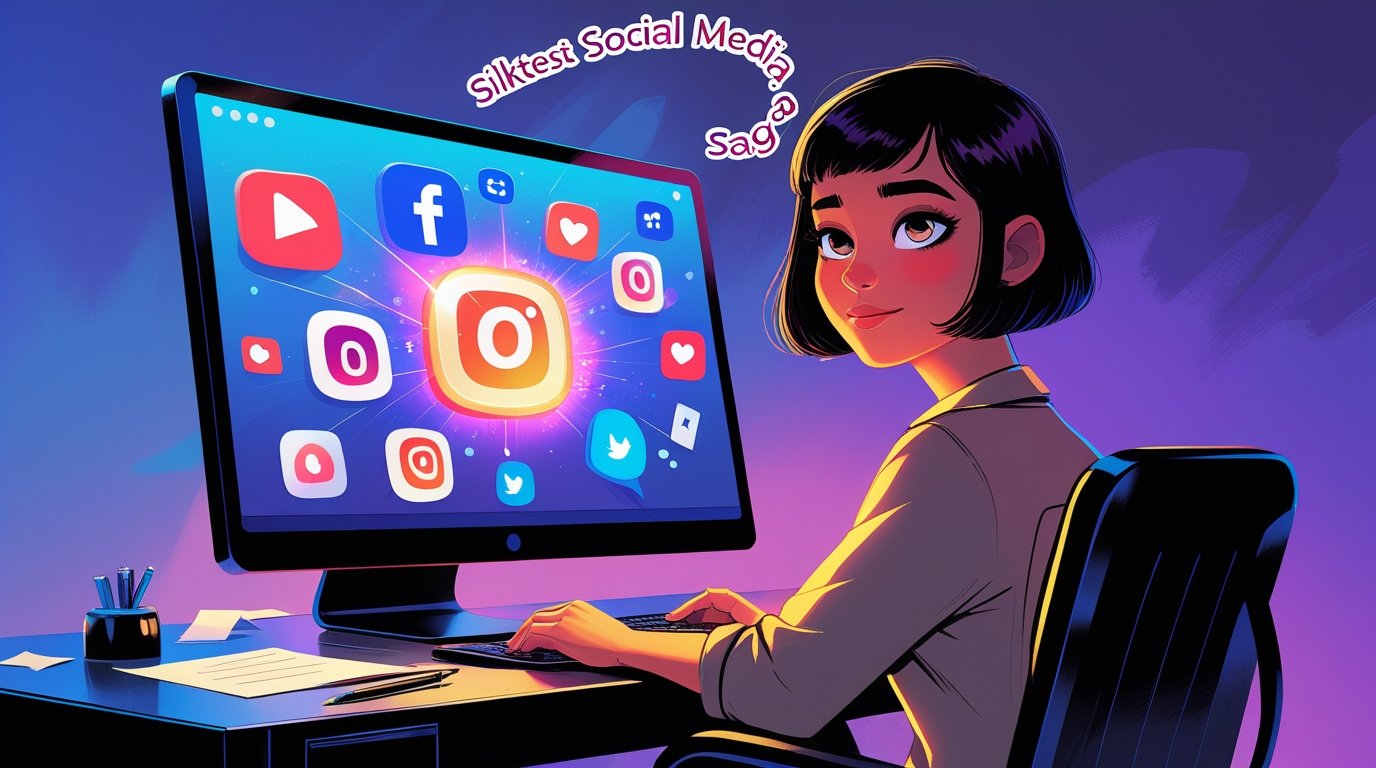 Silktest Social Media Saga