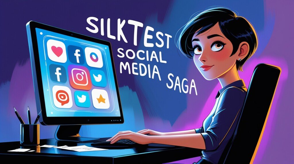 Silktest Social Media Saga