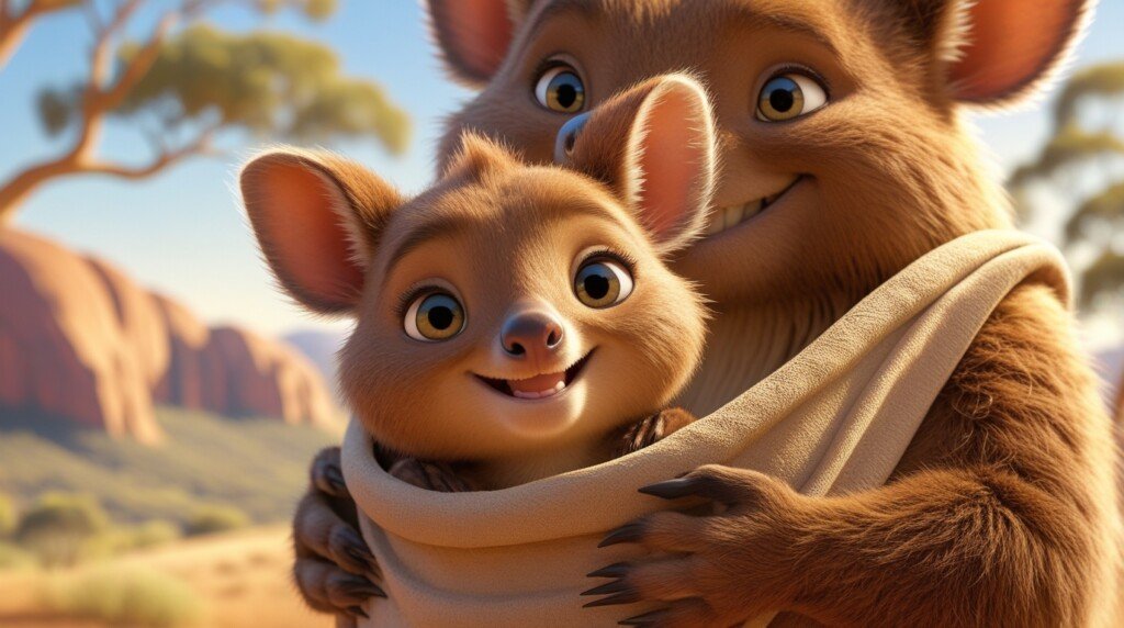 Foofa in Kanga’s Pouch