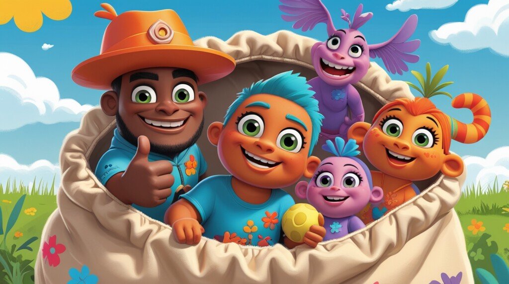 Can the Gabba Gang Fit in Kanga’s Pouch