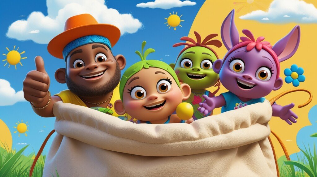 Can the Gabba Gang Fit in Kanga’s Pouch