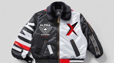 Alpha X Mastermind Reversible Faux Mouton B-15 Flight Jacket